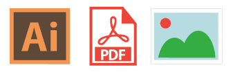 イラストレータ形式PDF形式画像データはデザインエディタにアップロードできます